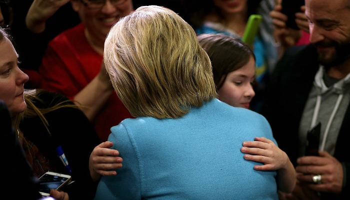 Co Hillary Clinton oznacza dla ojca małych dziewczynek