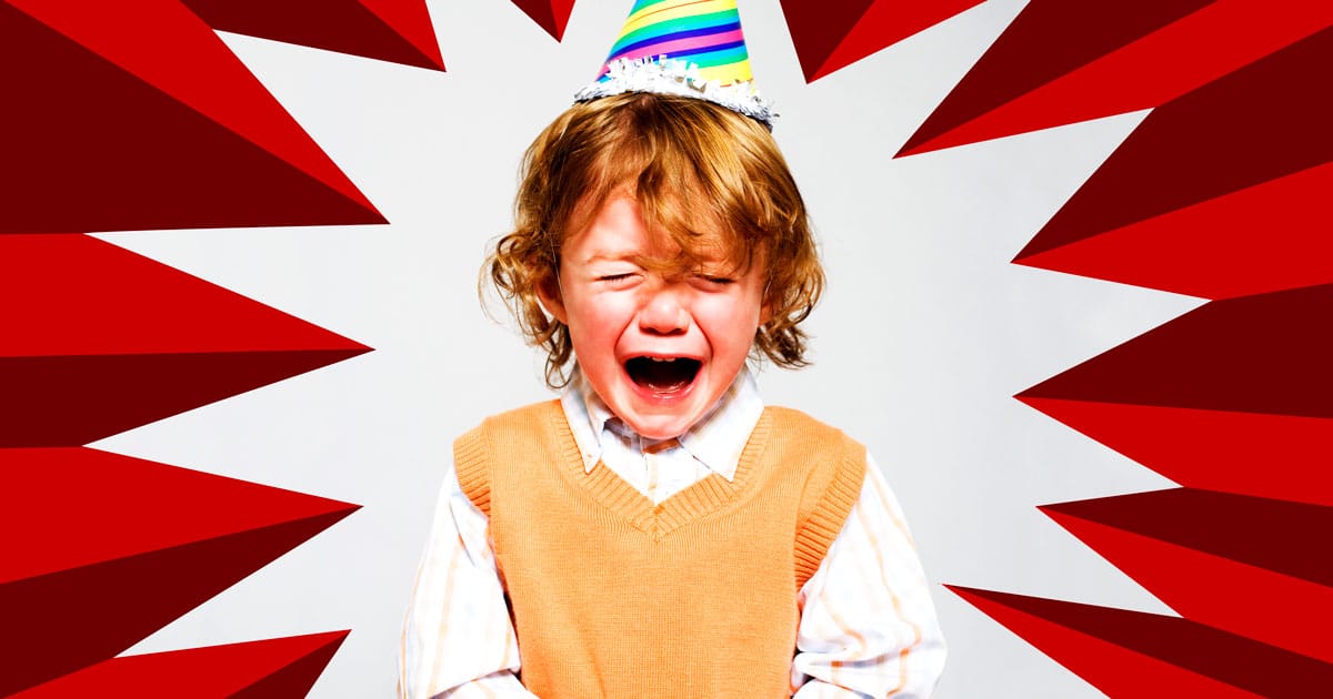 Straszne przyjęcie urodzinowe, gdy masz dziecko wrażliwe na zmysły